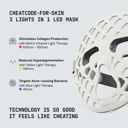 DERMIVORA™ Silicone LED Face Mask