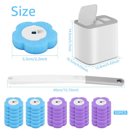 New Disposable Toilet Brush Cleaning Kit™