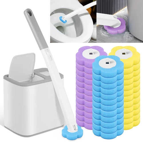 New Disposable Toilet Brush Cleaning Kit™